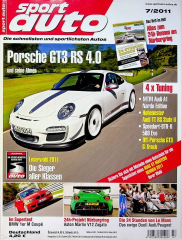 Deckblatt Sport Auto (07/2011)